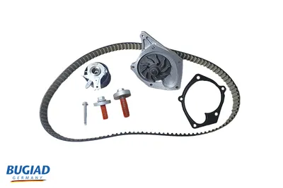 Pompe à eau + kit de courroie crantée Nissan ALMERA II · Nissan MICRA III · Nissan NOTE