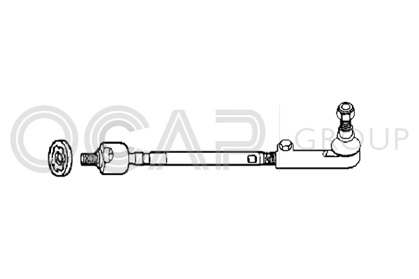 Barre de connexion Renault SAFRANE I · Renault SAFRANE II