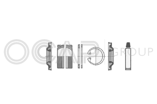 Kit de réparation, bras de suspension OCAP 0907586