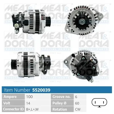 Alternateur Honda CIVIC VII Hatchback · Opel ASTRA G Hatchback · Opel ASTRA G Estate