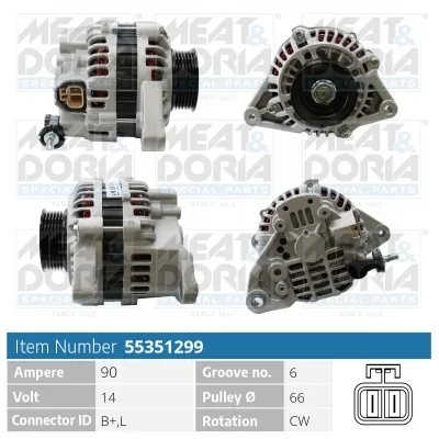 Alternateur Nissan 100NX · Nissan PRIMERA · Nissan SUNNY III Hatchback