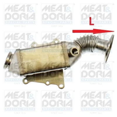 Radiateur, réaspiration des gaz d'échappement Alfa Romeo GIULIETTA · Fiat DOBLO Bus · Fiat DOBLO Cargo