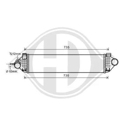 Intercooler, échangeur Ford C-MAX II · Ford GRAND C-MAX · Ford FOCUS III
