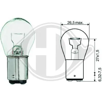 Lampe, feux intermittents/position DIEDERICHS LID10053