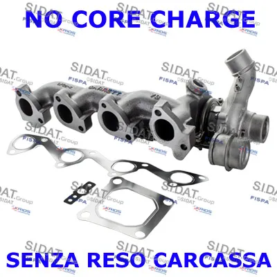 Turbocompresseur, suralimentation SIDAT 49.186R