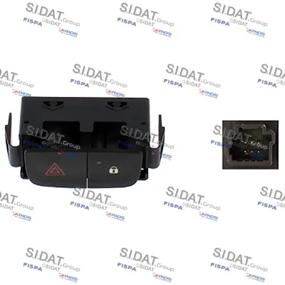 Interrupteur de signal de détresse Renault TRAFIC III Van · Renault TRAFIC III Bus · Renault TRAFIC III Platform/Chassis