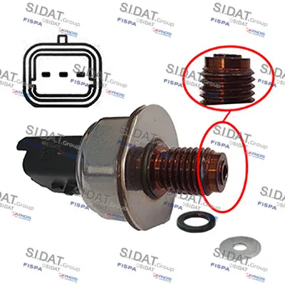 Capteur, pression de carburant Citroën BERLINGO / BERLINGO FIRST Box Body/MPV · Citroën BERLINGO / BERLINGO FIRST MPV · Citroën XSARA