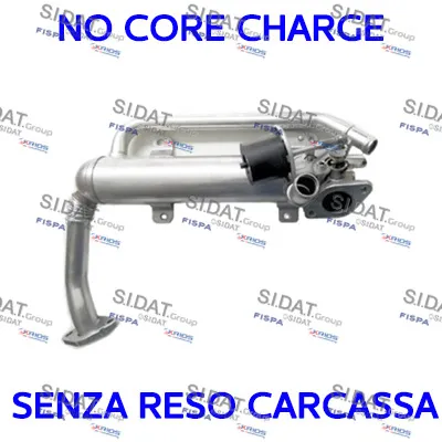 Radiateur, réaspiration des gaz d'échappement Audi A3 Convertible · Seat ALTEA XL · Skoda FABIA II