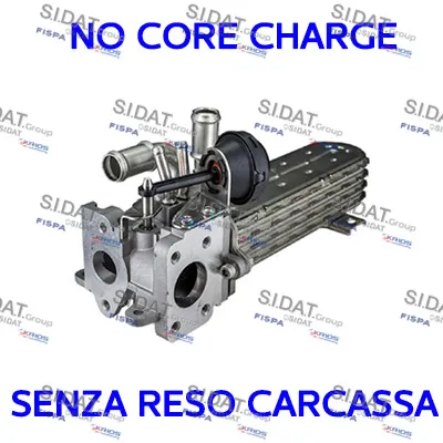 Radiateur, réaspiration des gaz d'échappement Audi A3 · Audi A3 Sportback · Seat ALTEA