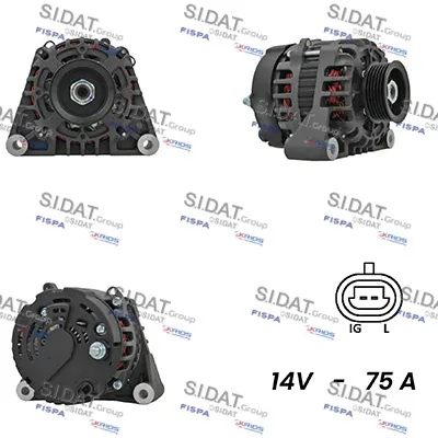 Alternateur SIDAT A12VA0600