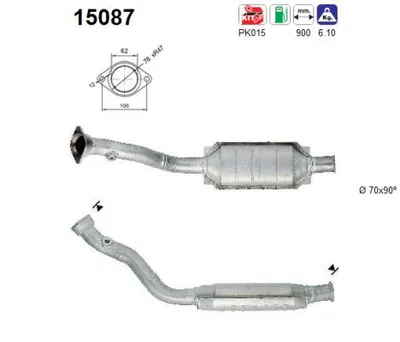 Catalyseur Citroën XANTIA · Citroën XANTIA Break