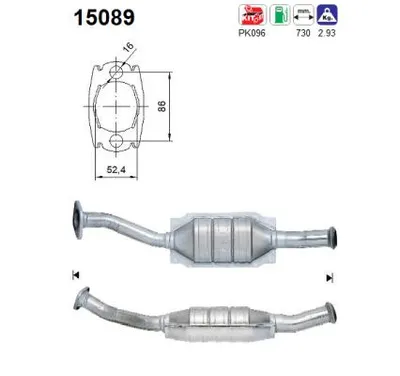 Catalyseur Citroën ZX · Citroën ZX Break