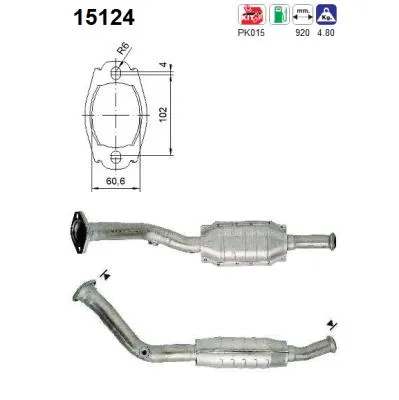 Catalyseur Citroën ZX · Citroën ZX Break · Peugeot 306 Convertible
