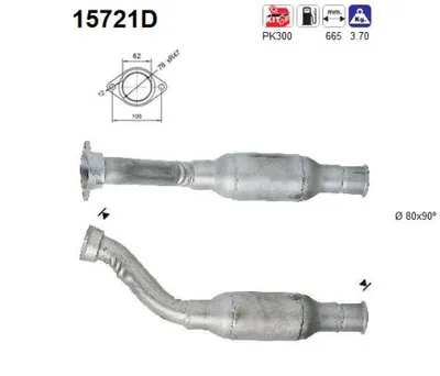 Catalyseur Citroën XANTIA · Citroën XANTIA Break