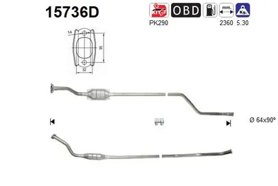 Catalyseur Citroën XSARA · Citroën XSARA Break · Citroën XSARA Coupe