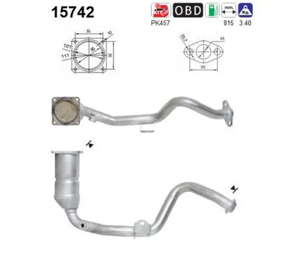 Catalyseur Citroën XSARA · Citroën XSARA Break · Citroën XSARA Coupe