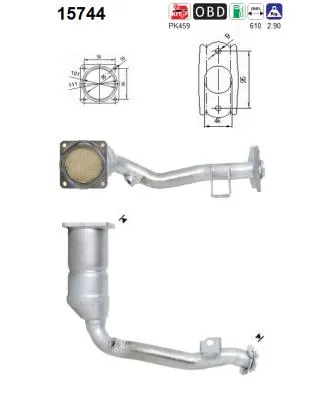 Catalyseur Citroën C3 I · Citroën C3 Pluriel · Citroën C2