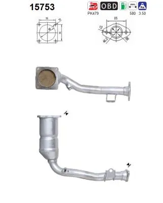 Catalyseur Citroën SAXO