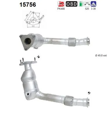 Catalyseur Citroën C5 I · Citroën C5 I Break
