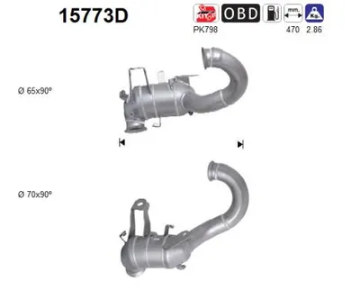Catalyseur Peugeot EXPERT TEPEE · Citroën C8 · Peugeot 807