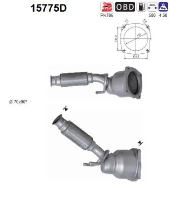 Catalyseur Citroën C4 I · Citroën C4 Coupe