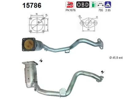 Catalyseur Peugeot 306 Hatchback · Peugeot 306 · Citroën BERLINGO / BERLINGO FIRST Box Body/MPV