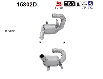 Catalyseur Peugeot 5008 · Peugeot 3008 I MPV · Citroën C4 PICASSO II