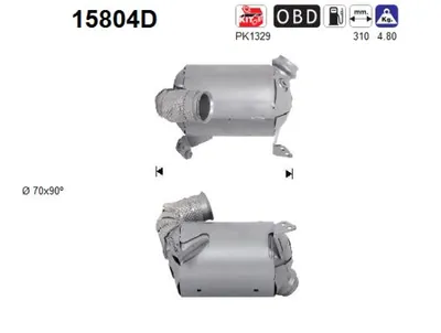 Catalyseur Peugeot BOXER Bus · Peugeot BOXER Van · Citroën JUMPER II Van