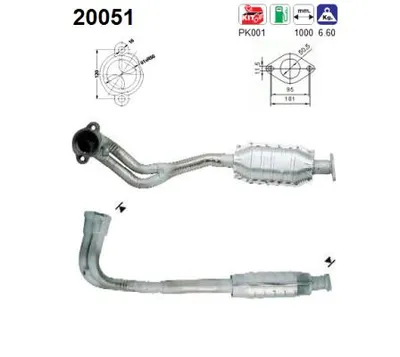 Catalyseur Ford ESCORT V · Ford ORION III · Ford ESCORT V Turnier