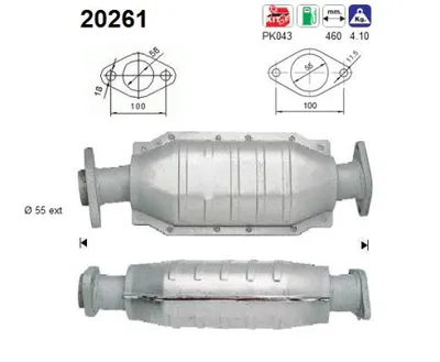 Catalyseur Ford ESCORT V · Ford ESCORT VI