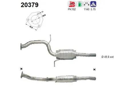 Catalyseur Ford GALAXY I