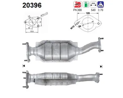 Catalyseur Ford MONDEO I · Ford MONDEO I Saloon · Ford MONDEO II