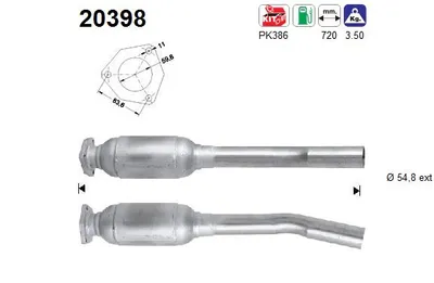 Catalyseur Ford GALAXY I