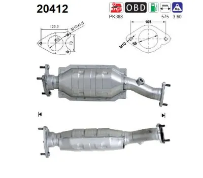 Catalyseur Ford MONDEO III Saloon · Ford MONDEO III · Ford MONDEO III Turnier