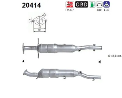 Catalyseur Ford FOCUS I · Ford FOCUS I Saloon · Ford FOCUS I Turnier