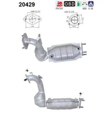 Catalyseur Ford FOCUS I · Ford FOCUS I Turnier