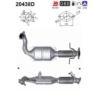 Catalyseur Ford GALAXY II · Ford S-MAX · Ford MONDEO IV