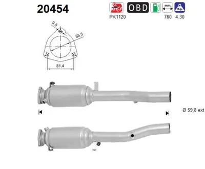 Catalyseur Ford GALAXY I · Vw SHARAN · Seat ALHAMBRA
