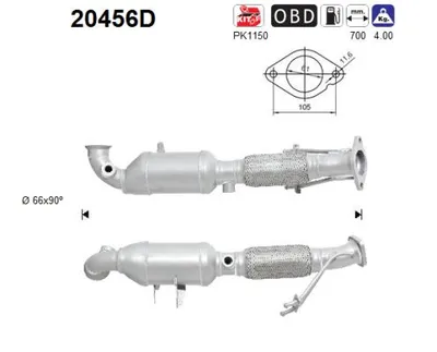 Catalyseur Ford MONDEO IV Turnier · Ford MONDEO IV · Ford GALAXY II