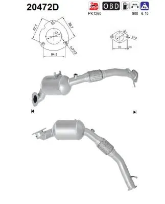 Catalyseur Ford RANGER