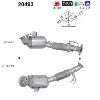 Catalyseur Ford FOCUS IV · Ford FOCUS IV Turnier · Ford FOCUS IV Saloon