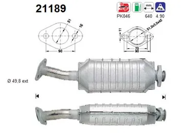 Catalyseur Opel ASTRA F Hatchback · Opel ASTRA F Estate · Vauxhall ASTRA Mk III Hatchback
