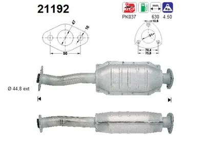Catalyseur Opel VECTRA A · Opel VECTRA A Hatchback · Opel CALIBRA A