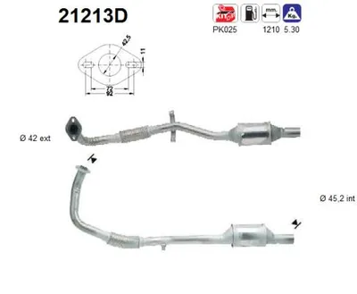 Catalyseur Opel CORSA B · Opel COMBO Box Body/MPV · Vauxhall CORSA Mk I