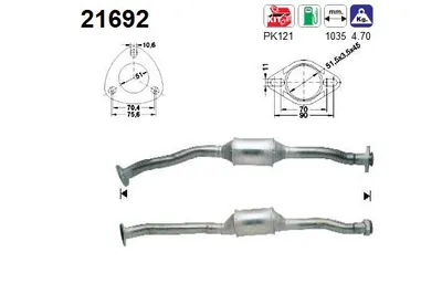 Catalyseur Opel ASTRA F Convertible · Opel ASTRA F Saloon · Opel ASTRA F Hatchback