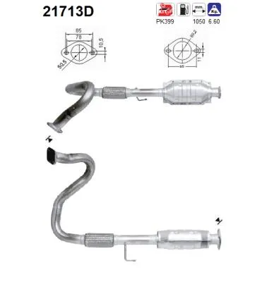 Catalyseur Opel MONTEREY B