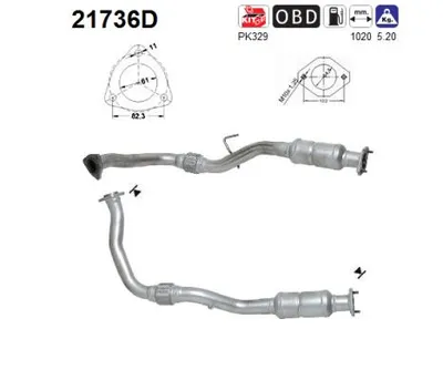 Catalyseur Opel FRONTERA B · Vauxhall FRONTERA Mk II