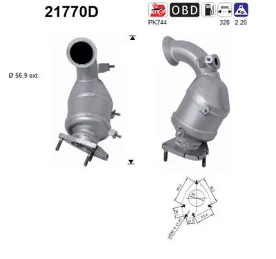 Catalyseur Opel SIGNUM Hatchback · Vauxhall SIGNUM · Saab 9-3