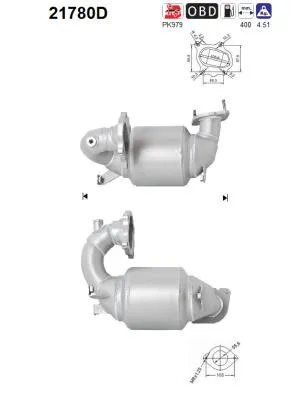 Catalyseur Vauxhall MOVANO Mk I Combi · Vauxhall MOVANO Mk I Van · Vauxhall MOVANO Mk I Chassis/Cab