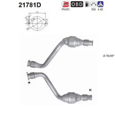 Catalyseur Vauxhall MOVANO Mk I Combi · Vauxhall MOVANO Mk I Van · Vauxhall MOVANO Mk I Chassis/Cab